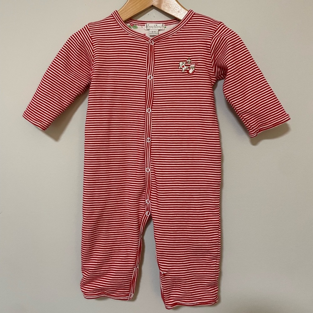 Kissy Kissy Christmas Romper
